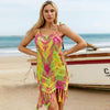 Women's Tassel Crochet Beach Dress – Boho Summer Cover Up | Free Size Bikini Swimsuit Cover for Pool, Beach & Vacation