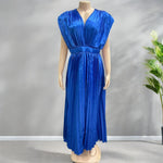 Elegant V-Neck Satin Dress for Women – High Waist Slim Fit | 10 Colors | S-3XL | Chic Party & Evening Wear